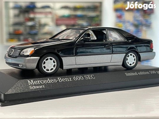 Mercedes-Benz 600 SEC C140 (W140 Coupe) 1992 1:43 Minichamps 943032603