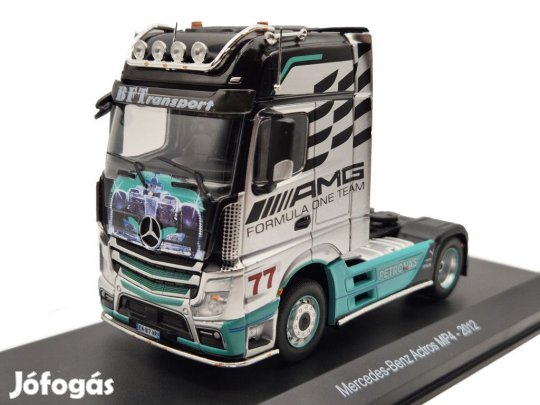 Mercedes Benz Actros MP4 AMG Petronas F1 kamion -  Edicola - 1:43