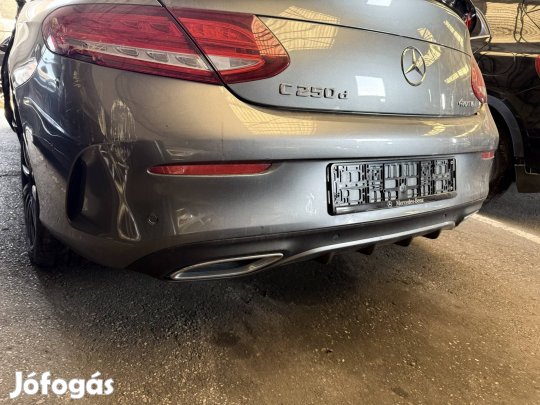 Mercedes Benz W205 C coupe hátsó lökhárító