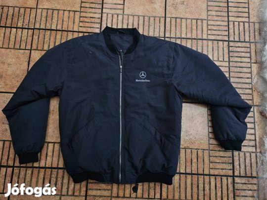 Mercedes-Benz hímzett feliratos dzseki kabát XL XXL