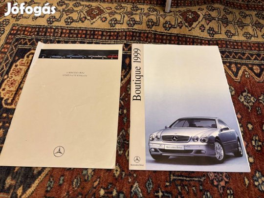 Mercedes Benz személyautó kínálata és boutique katalógus, prospektus,
