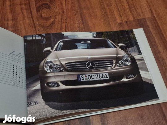Mercedes C219 CLS Osztály Prospektus / Könyv 2005. 72 Oldal