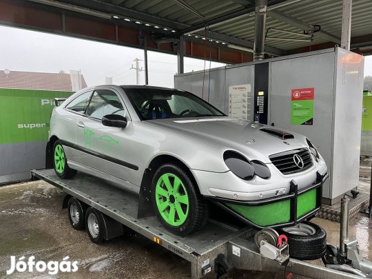 Mercedes C230 átépített driftautó