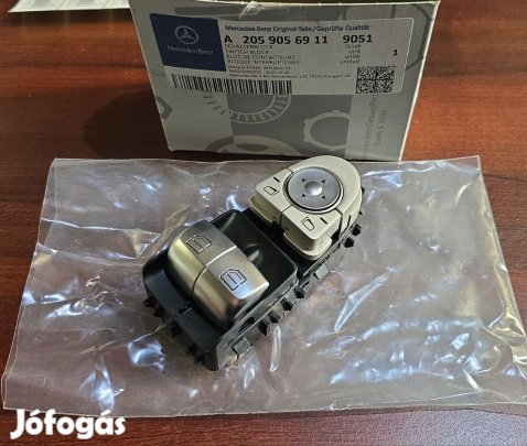 Mercedes C-osztály (W205) bal első ablakemelő / tükörkapcsoló -