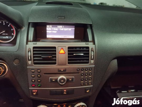 Mercedes C w204 APS50 Navigáció komplett szett Gyári DVD w204 Bontás!