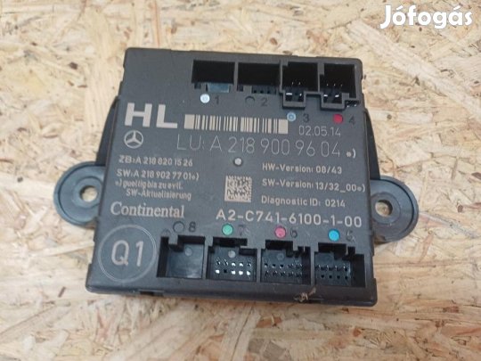 Mercedes E Class W212 (2009-2016) Bal Hátsó Ajtó Vezérlő Elektronika