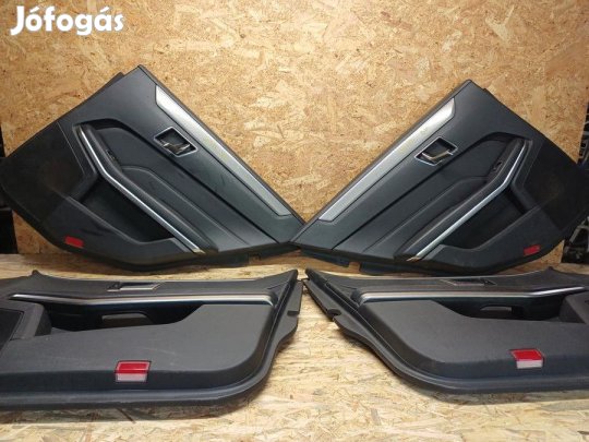 Mercedes E Class W212 (2009-2016) Bőr Ajtókárpit Szett