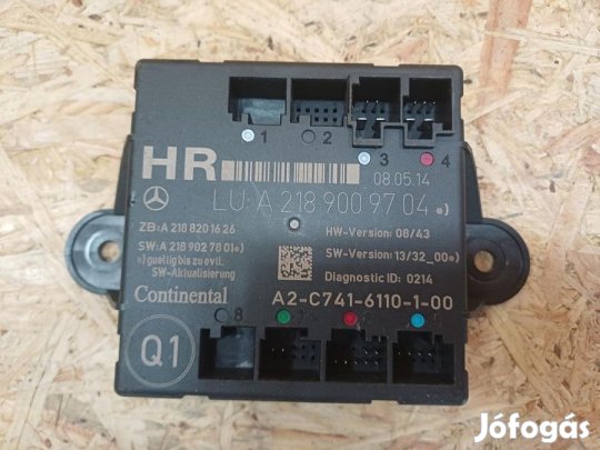 Mercedes E Class W212 (2009-2016) Jobb Hátsó Ajtó Vezérlő Elektronika