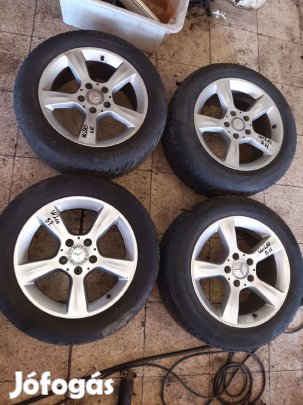 Mercedes E W210 Alufelni + Téli Gumi Garnitúra