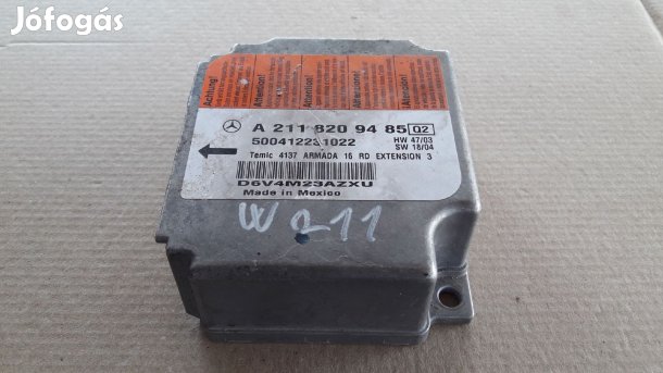 Mercedes E W211 Légzsák Vezérlő