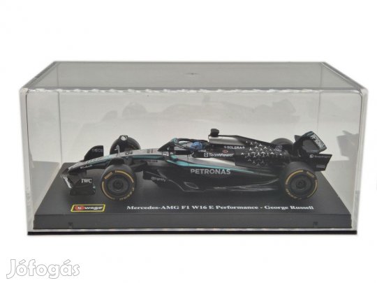 Mercedes GP W16 F1 #63 (2025) - George Russel - PILÓTÁVAL - Bburago