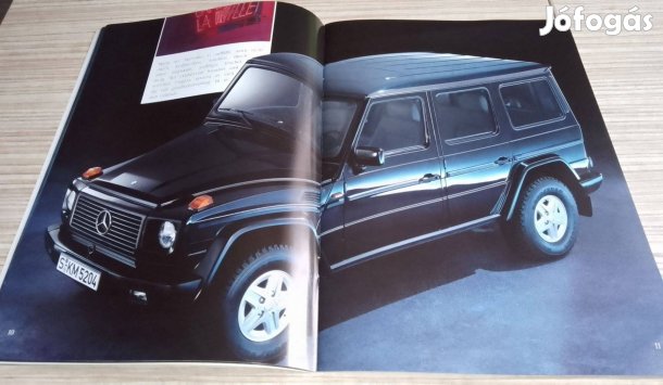Mercedes G-osztály (1992) prospektus, katalógus