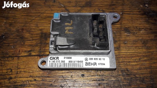 Mercedes ML Fűtés Ellenállás