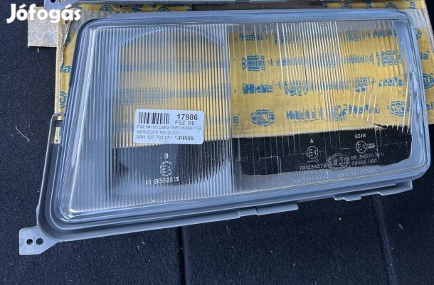 Mercedes Mercedes-Benz W201 190 új Hella fényszóró lámpa üveg balos