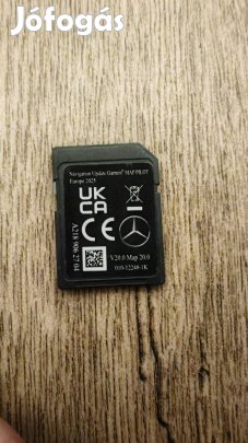 Mercedes Navigáció SD kártya. 2025 térkép verzió