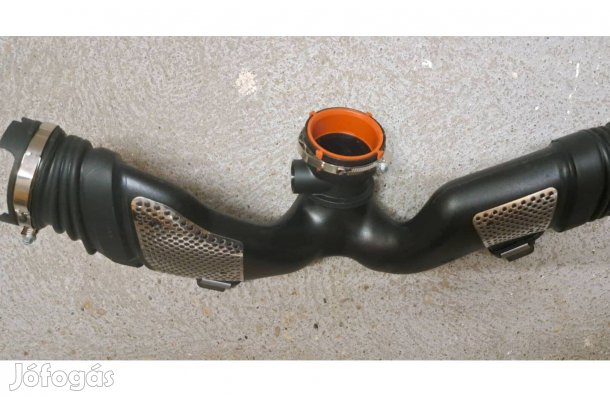Mercedes OM642 W221 S szívócső y cső ökörszarv légtömegmérő turbócső