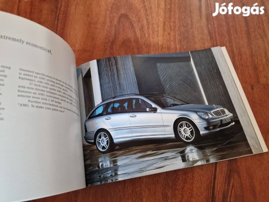 Mercedes S203 C-Osztály Kombi Prospektus 2002 68 Oldal !