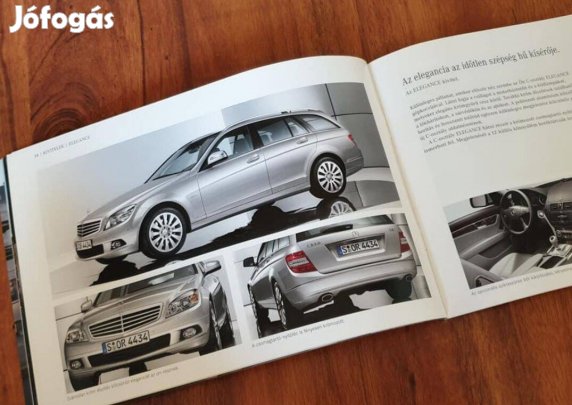 Mercedes S204 C-Osztály T-Modell Prospektus 2007 Magyar Nyelv