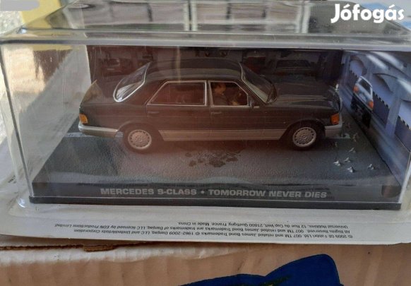 Mercedes S-klasse James Bond 007 kisauto modell 1/43 Eladó