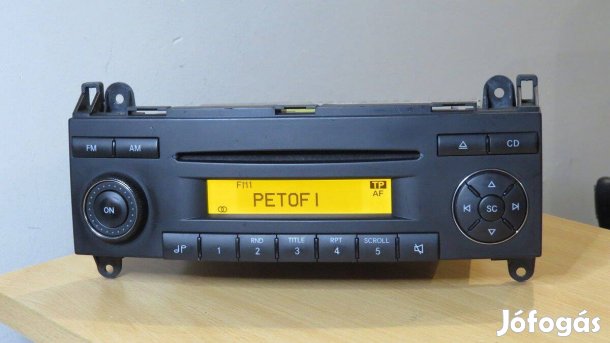 Mercedes Sound 5 Sprinter Vito gyári cd rádió fejegység