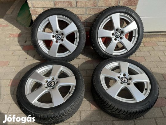Mercedes/VW/Audi/Skoda/Seat 17" 5x112 alufelni 4 évszakos gumival