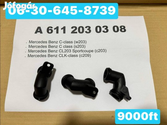 Mercedes Vízcső csonk A 611 203 03 08 A6112030308