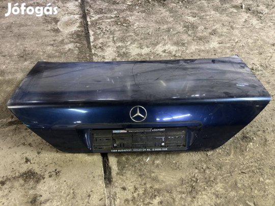Mercedes W140 sedan csomagtér ajtó kék 