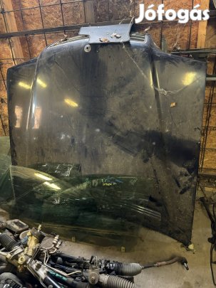 Mercedes W140 sedan motorháztető géptető kék 