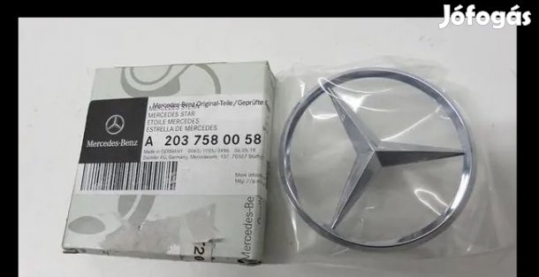 Mercedes W203 hátsó embléma A2037580058 eladó