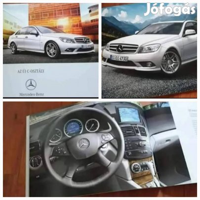 Mercedes W204 C-Osztály Limuzin Prospektus 2006 magyar nyelv