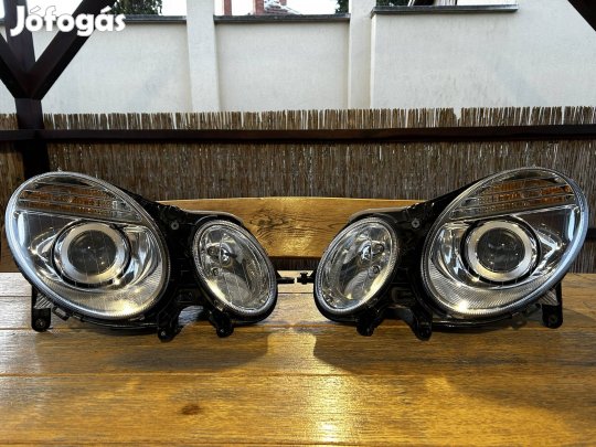 Mercedes W211 facelift gyári Hella fényszóró pár 