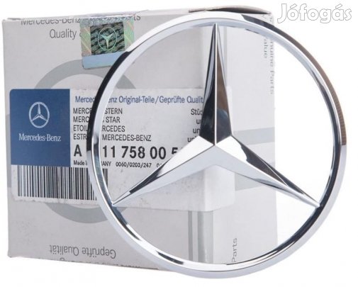Mercedes W211 hátsó embléma A2117580058 eladó