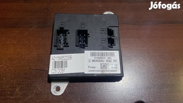 Mercedes W211 karosszéria vezérlő modul A2115455232 eladó