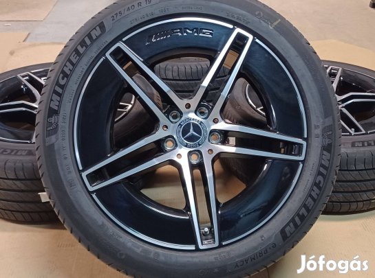 Mercedes W214 5x112 8.5-9.5x19 245/45 - 275/40 R19 nyári gumikkal 4db