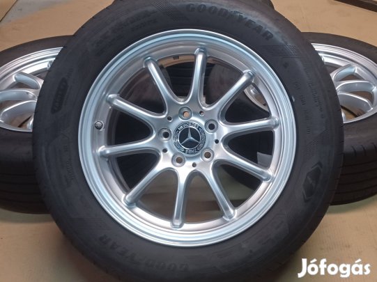 Mercedes W214 E klasse 5x112 7,5x17 225/60 R17 nyári gumikkal 4db