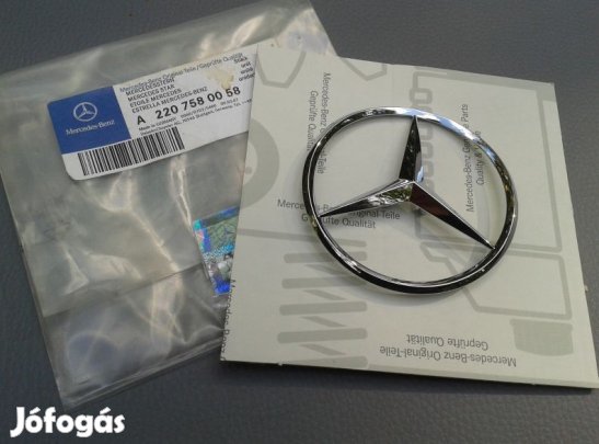 Mercedes W220 hátsó embléma A2207580058 eladó
