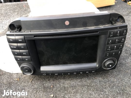 Mercedes W220 rádió magnó fejegység navigáció