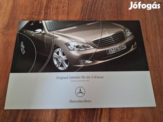 Mercedes W221 S-Osztály Zubehör Prospektus 2005