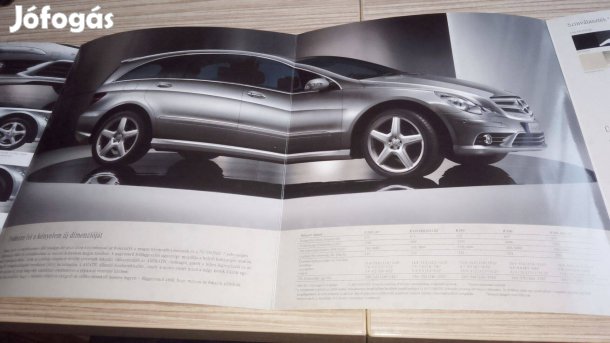 Mercedes W251 R-osztály, magyar prospektus, katalógus