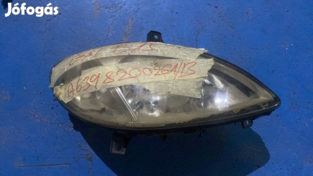 Mercedes W639 jobb fényszóró A6398200261 eladó