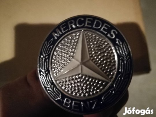 Mercedes W 114 W115 W116 W123 gyári új hűtőmaszk embléma 