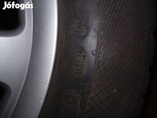 Mercedes alufelni téli gumival
