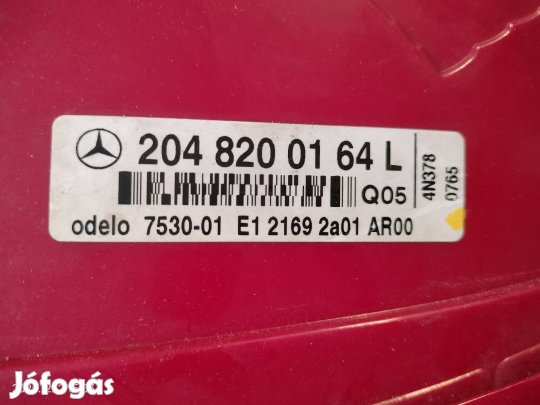 Mercedes c200 w204 bal hátsó lámpa eladó 