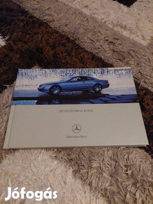 Mercedes cl osztály coupé prospektus katalógus könyv
