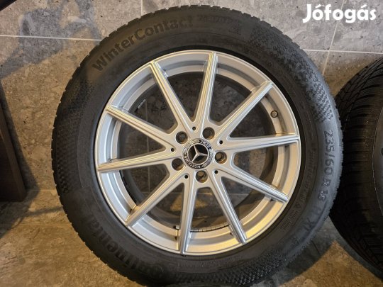 Mercedes gle alufelni 18 felni continental téli gumi 
