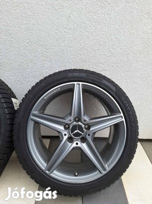 Mercedes gyári 18 colos AMG felni újszerű téligumikkal 