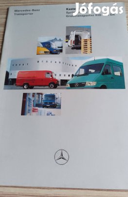 Mercedes haszongépjármű (1995) prospektus, katalógus
