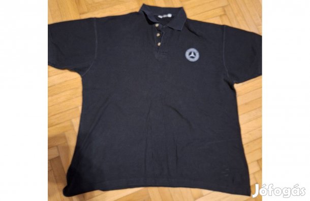 Mercedes póló, fekete, xl-es