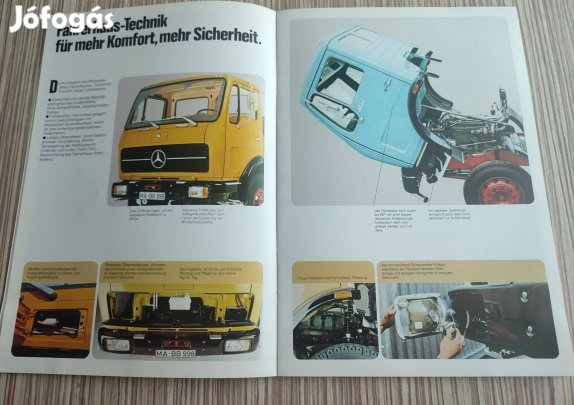 Mercedes teherautó (1979) prospektus