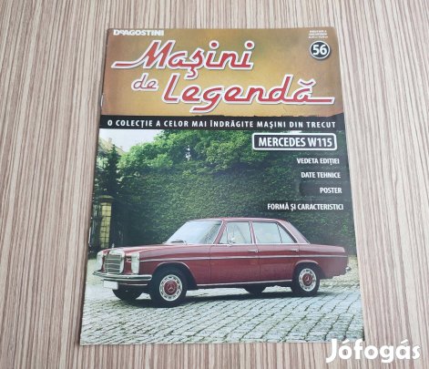 Mercedes w115 Deagostini román újság